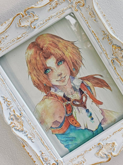 Zidane fantasia 9 art print