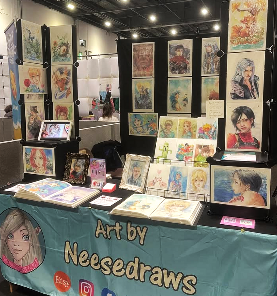 How to Prepare for Your First Artist Alley: A Beginner's Guide