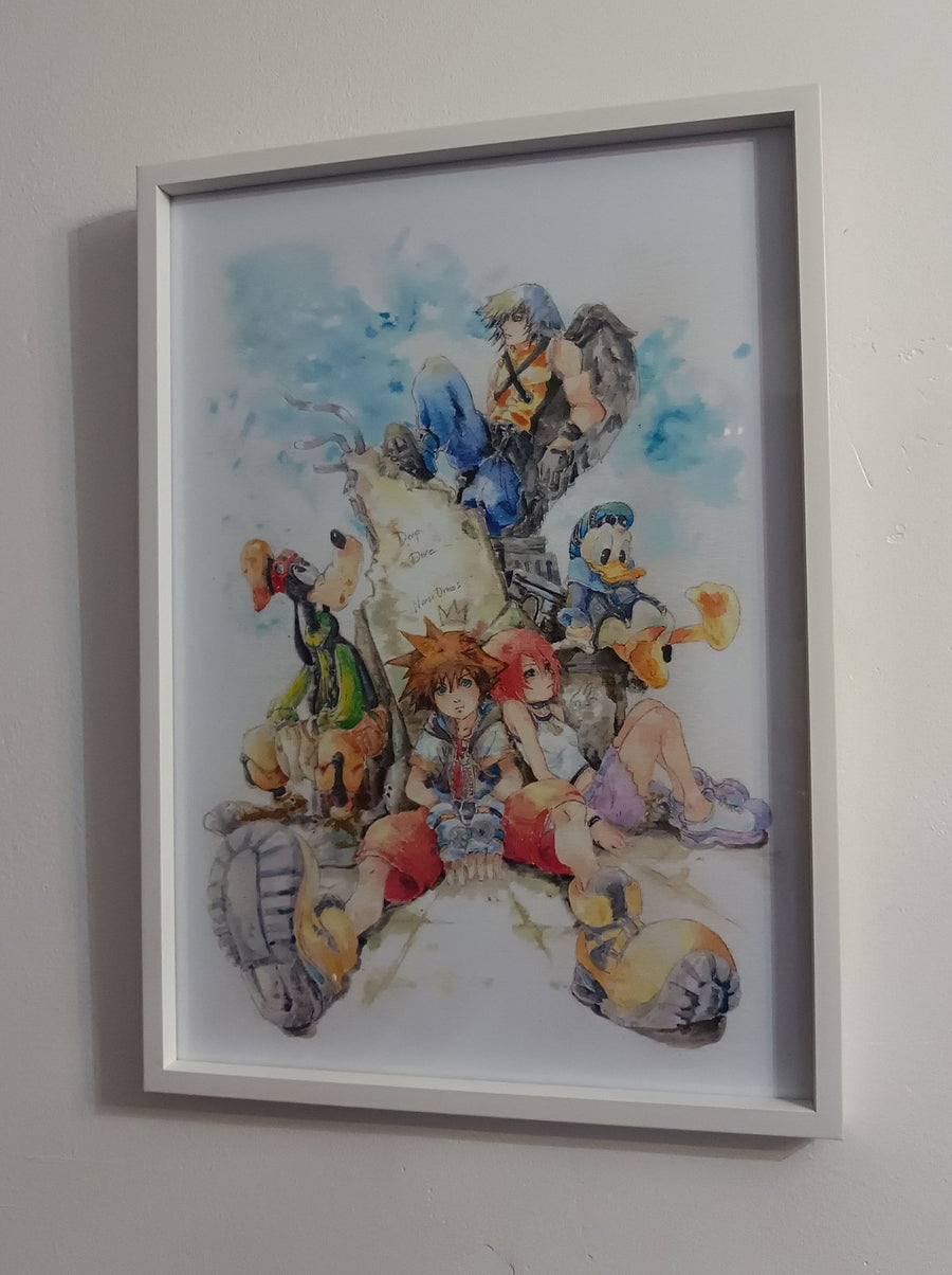 Deep Dive Art Print