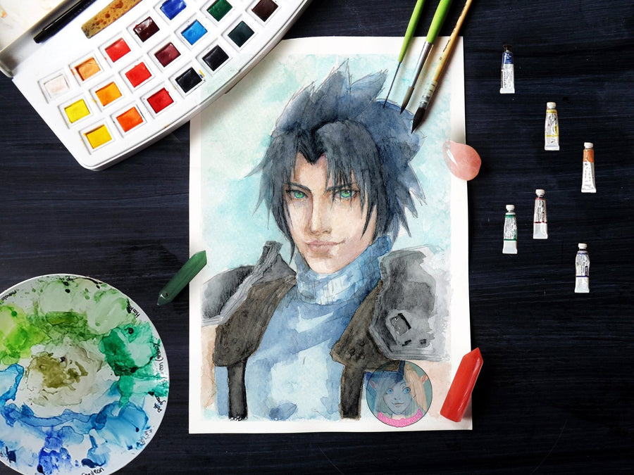 Zack Fantasia 7 Art Print