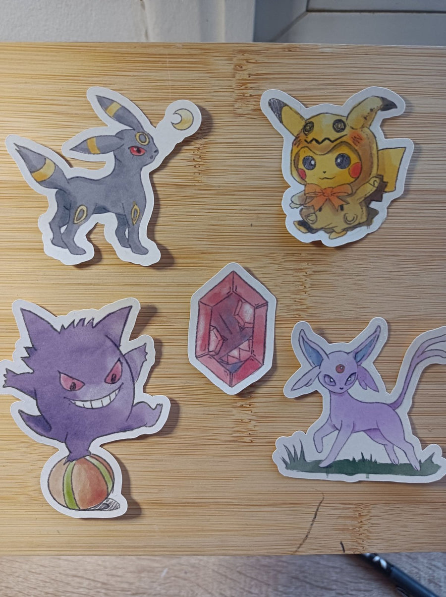pokemon vinyl stickers