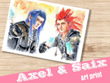 Axel Saix Reino Corazones 2 art print