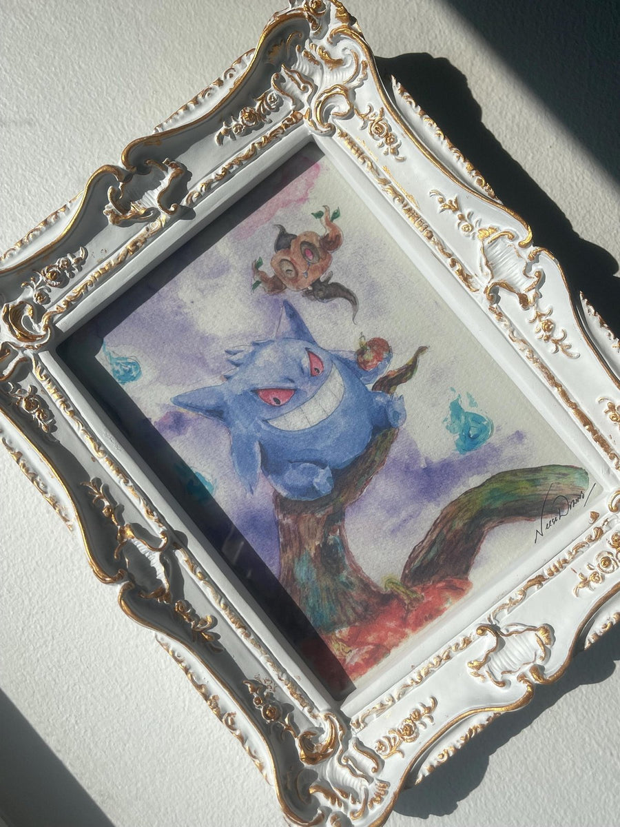 ORIGINAL PAINTING Ghost