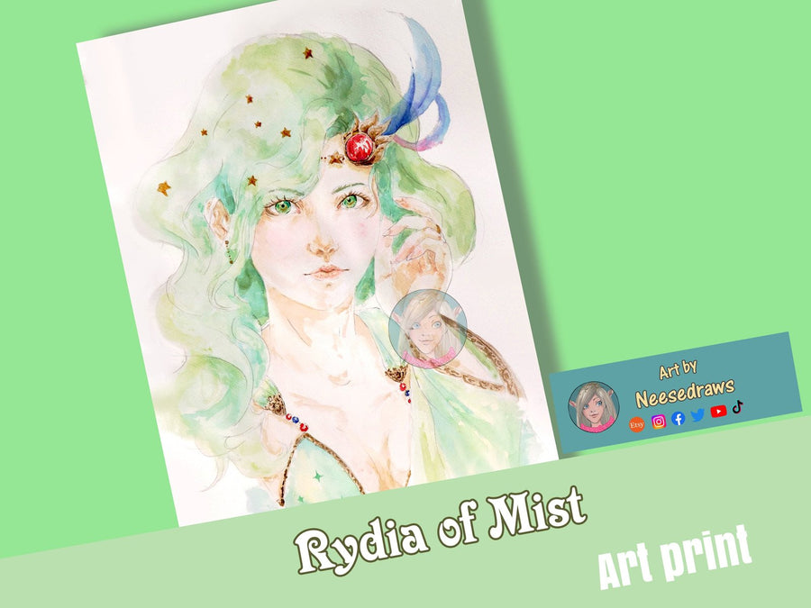 ORIGINAL PAINTING Rydia