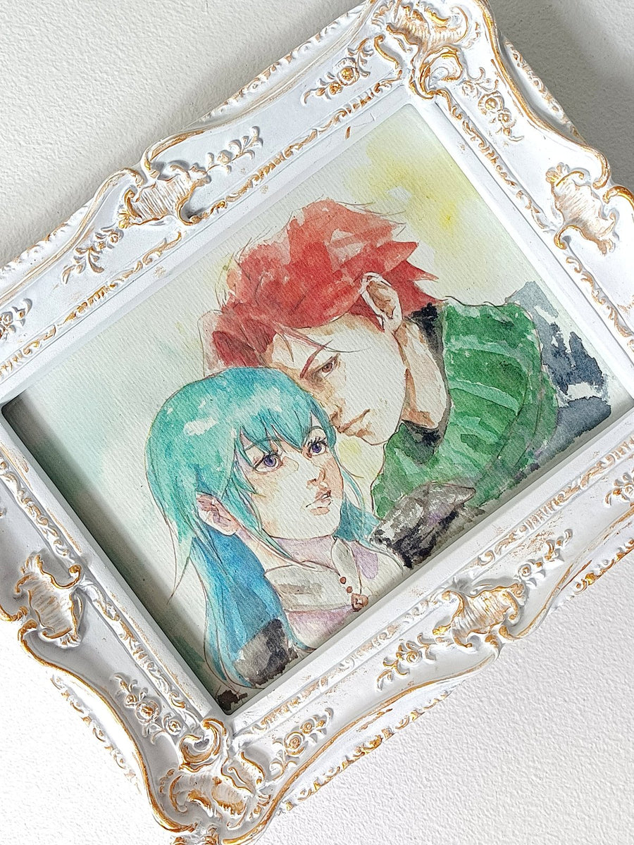 Byleth x Sylvain Fire emblem 3 houses art print FE3H