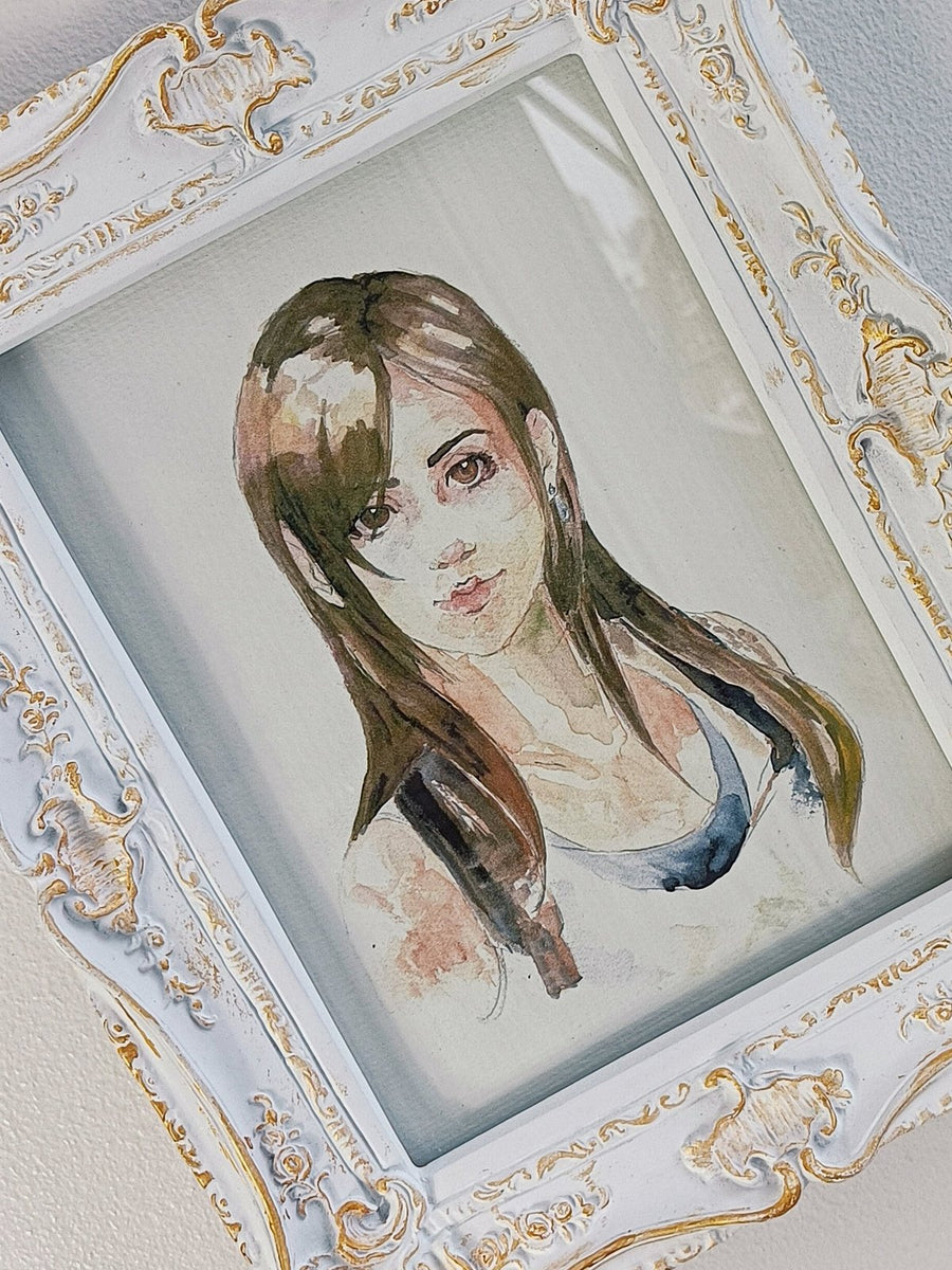 art print fantasia final VII Tifa