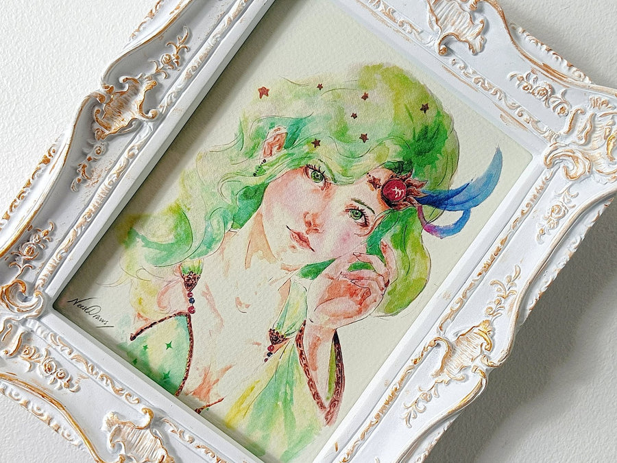 FF4 Rydia of Mist art print Fantasia Final IV