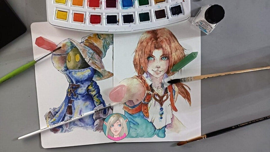 Vivi Fantasia 9 Art Print