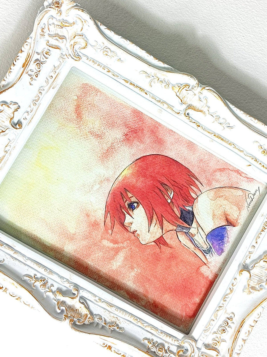 Sora, Riku, Kairi Reino Corazones art print