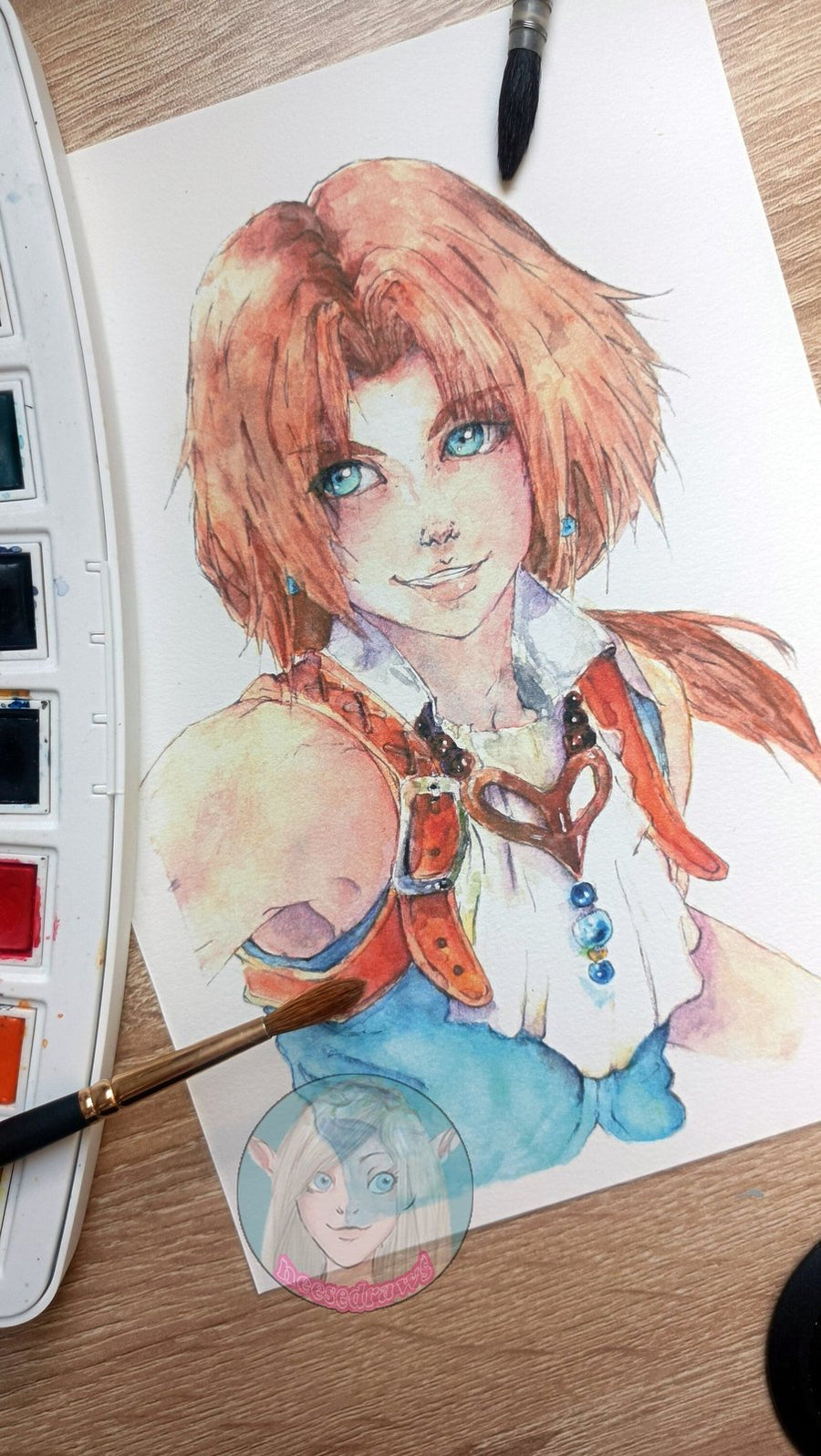Zidane fantasia 9 art print