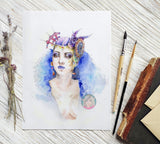 Edea Fantasia 8 Art Print