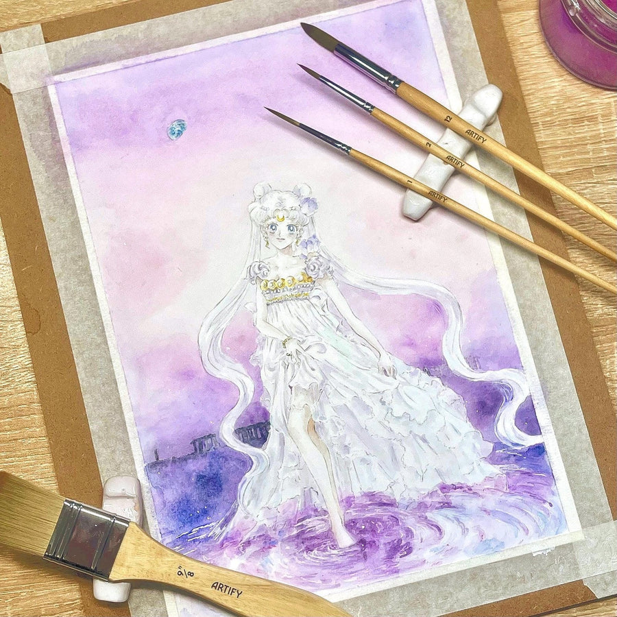 ORIGINAL PAINTING Princess Serenity