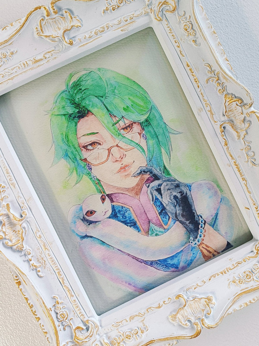 Genshin Impact Art print - Baizhu FanArt