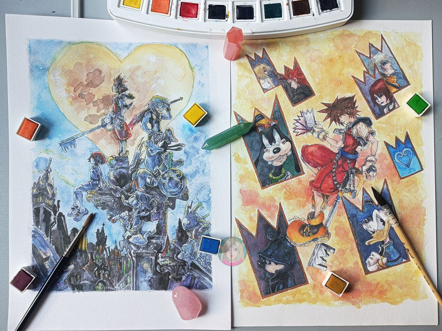 ORIGINAL PAINTING Chain of Memories