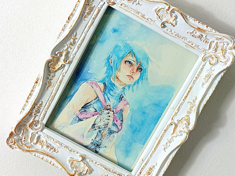 Kingdom Hearts Aqua Print