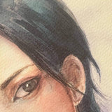 Ada Red spy femme fatale Art Print