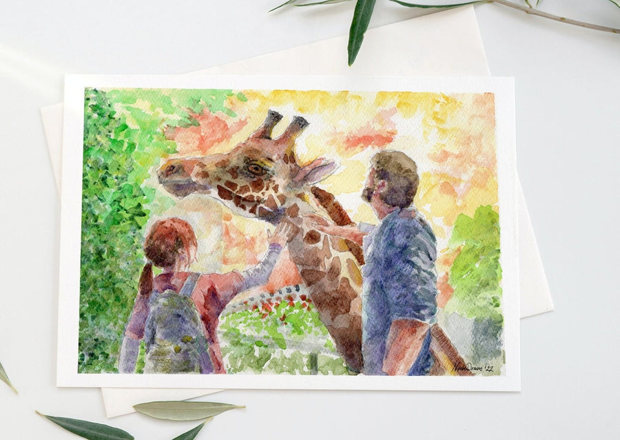 Not too many left Giraffe art print