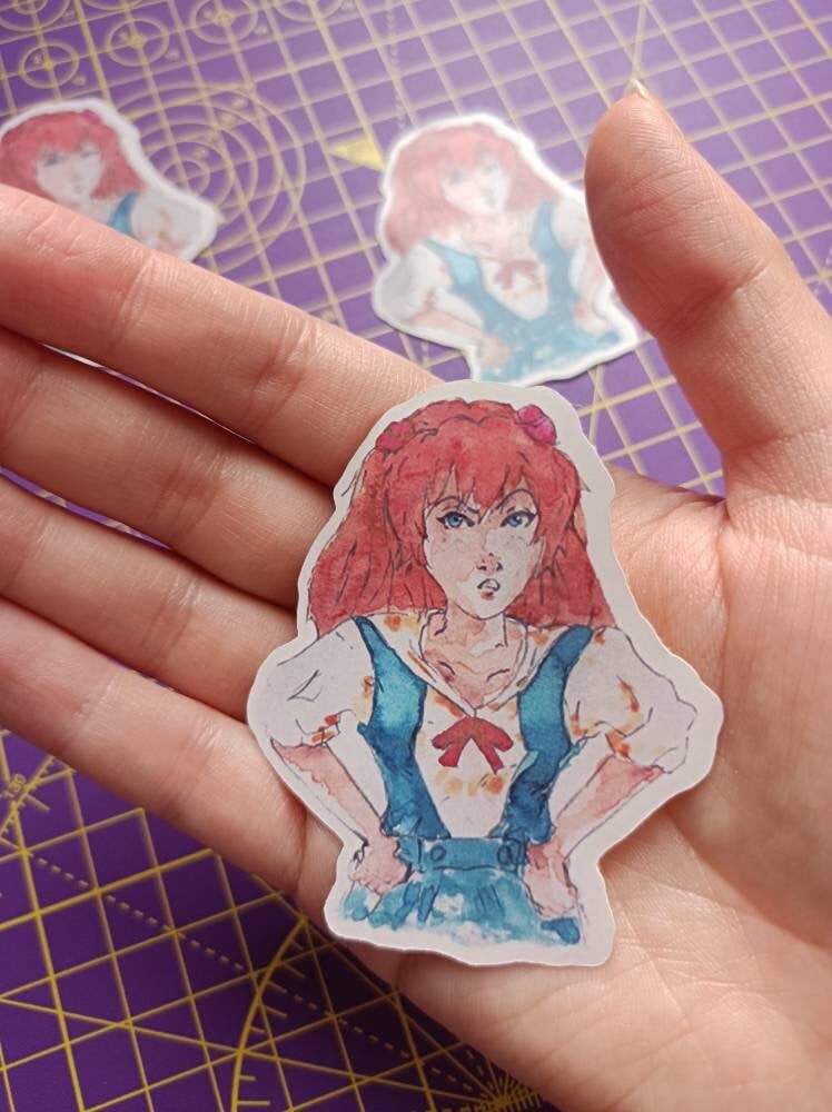Asuka NGE Sticker