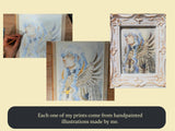ORIGINAL PAINTING Princess Serenity