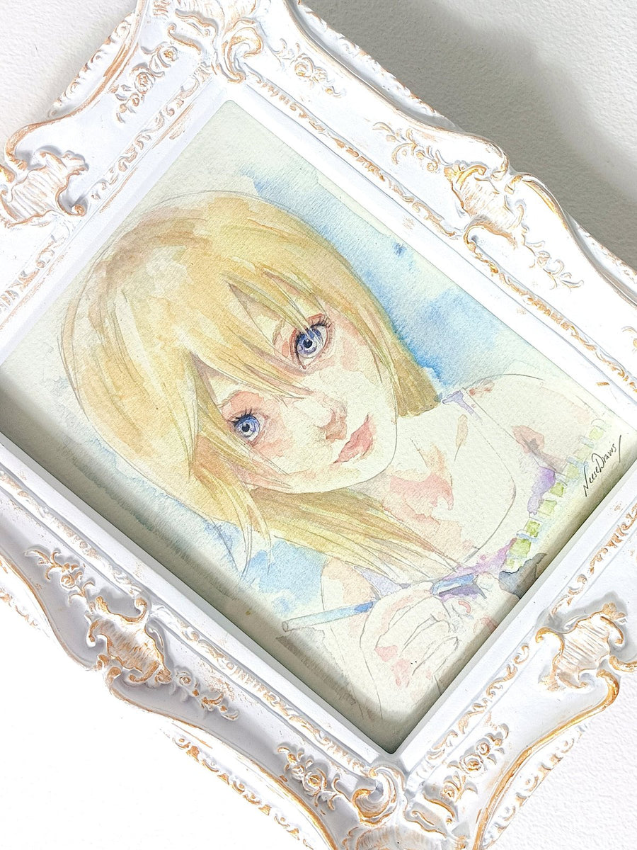 Reino Corazones 2 Namine art print KH2 fanart