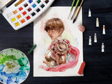 ORIGINAL PAINTING SET  Guts / Casca