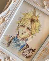 Nube Strife fantasia 7 art print