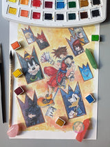 ORIGINAL PAINTING Chain of Memories