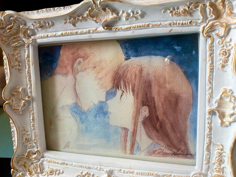 ORIGINAL PAINTING Tohru x Kyo