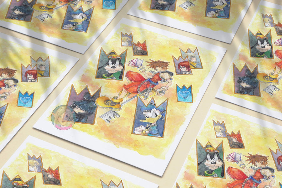 ORIGINAL PAINTING Chain of Memories