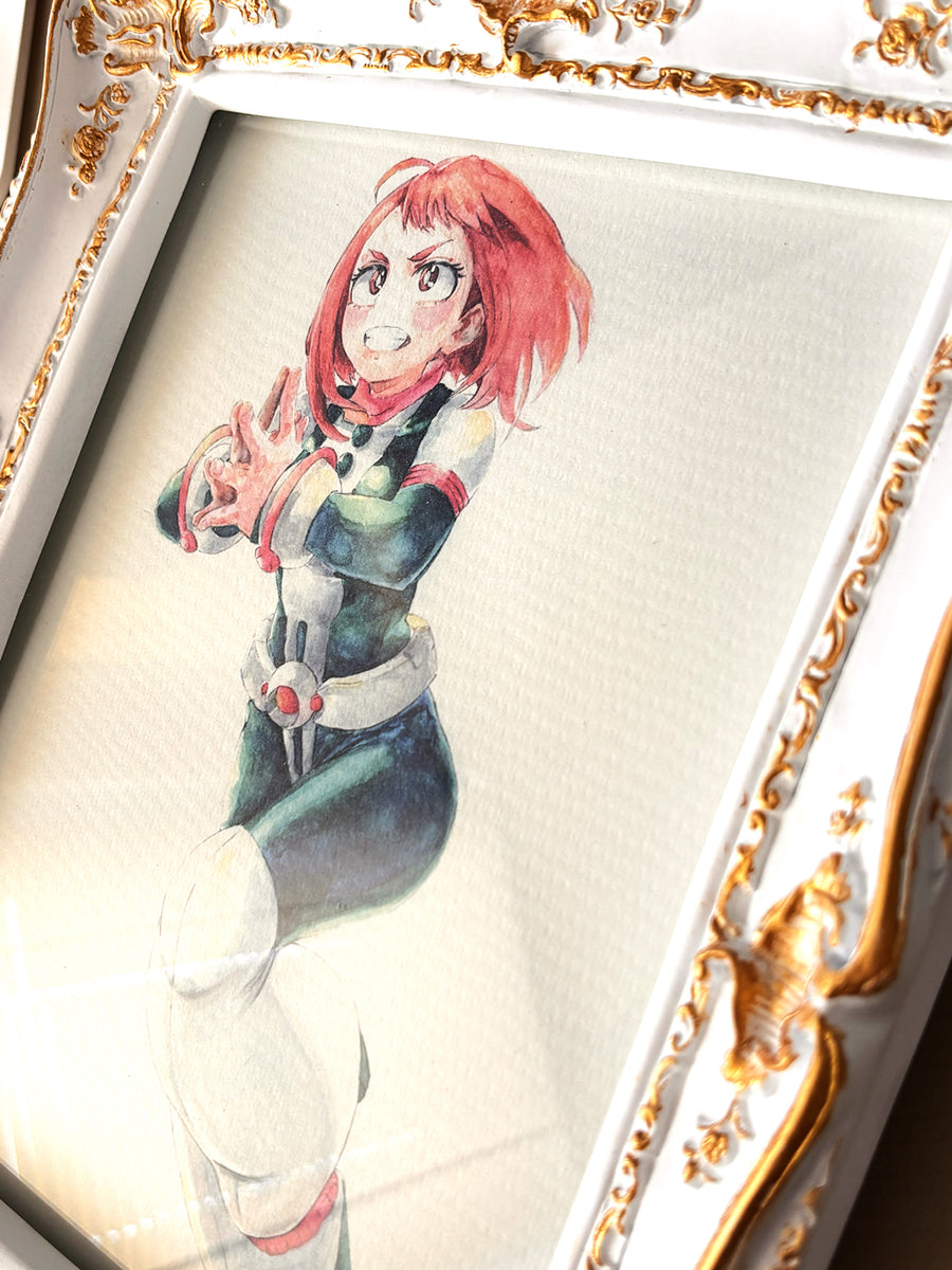 Gravity Girl Art Print