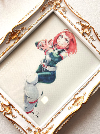 Gravity Girl Art Print
