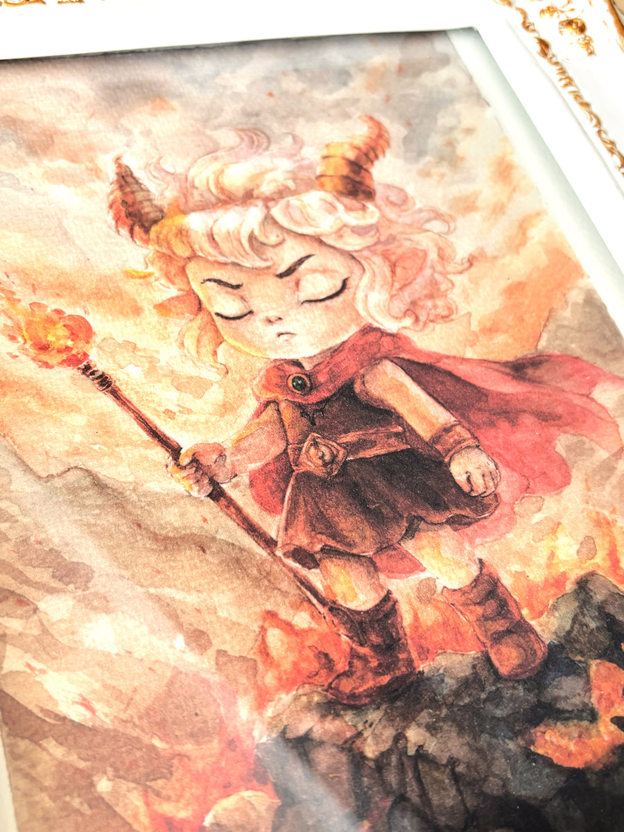 Aries Zodiac Art Print