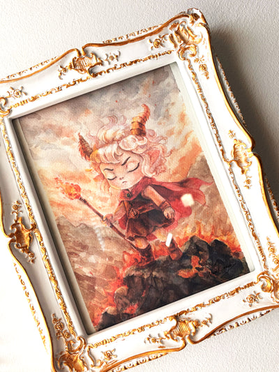 Aries Zodiac Art Print