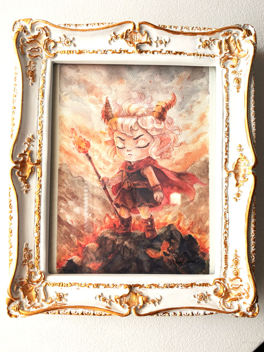 Aries Zodiac Art Print