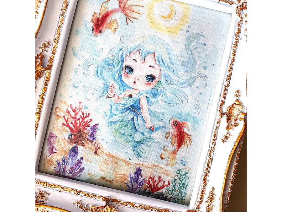 Pisces Zodiac Art Print