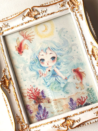 Pisces Zodiac Art Print