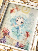 Pisces Zodiac Art Print