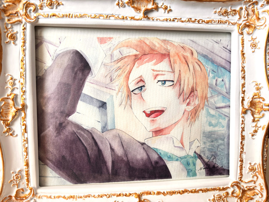 Nate Hero Art Print