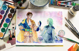 ORIGINAL PAINTING Byleth, Claude