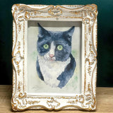Custom Pet Portrait — Hand-Painted Watercolour