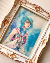 ORIGINAL PAINTING Aqua