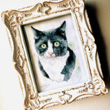 Custom Pet Portrait — Hand-Painted Watercolour