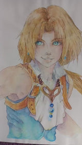 Zidane fantasia 9 art print